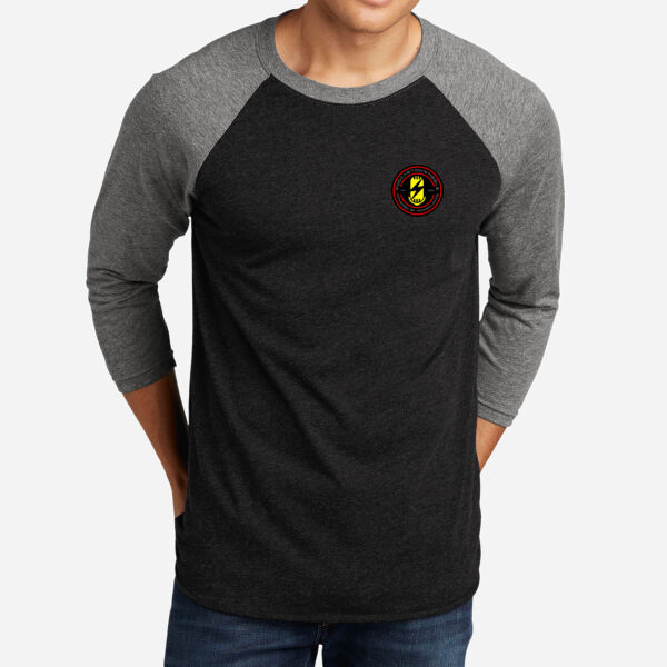 Next Level Apparel ® Unisex Tri Blend 3/4 Sleeve Raglan Tee Thumbnail